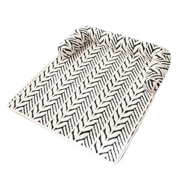 Coussin-lit pour chien, lit apaisant et doux pour protéger les meubles, pour les races moyennes et g