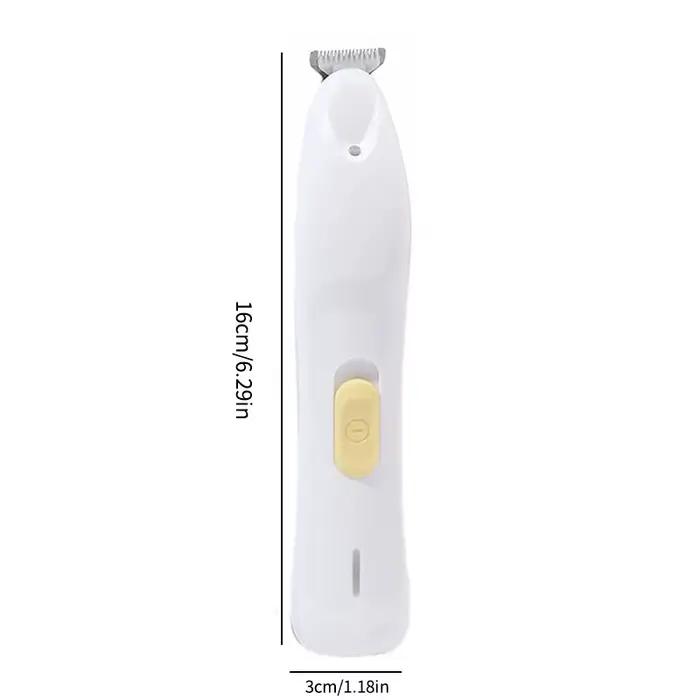 Tondeuse électrique pour animaux de compagnie avec lumières LED, tondeuse à poils de pied, rasoir as