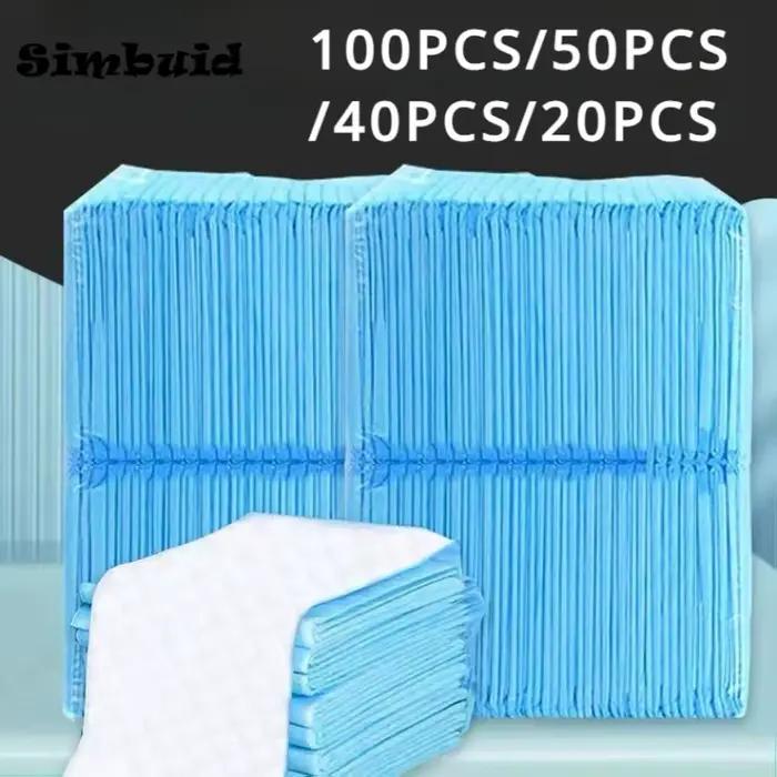 Couche-culotte Super absorbante pour animaux de compagnie, coussinets de pipi d'entraînement pour ch