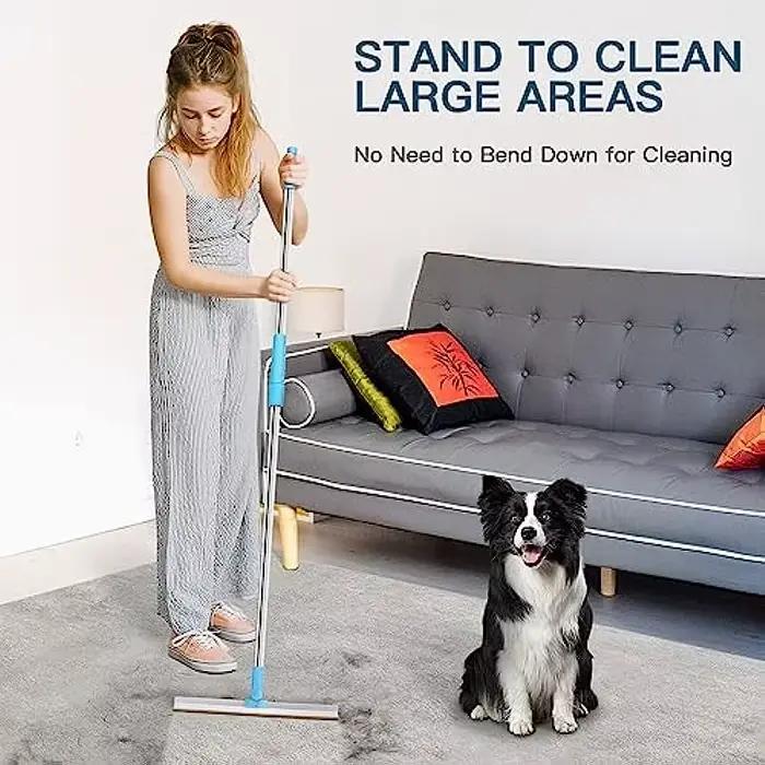 Râteau pour tapis, ensemble d'épilation pour animaux de compagnie, outil d'épilation pour animaux de