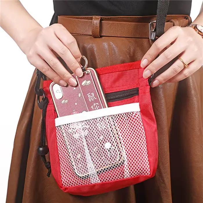 Sac de collation pour chien de compagnie, sac de friandises d'obéissance des aliments, pochette d'ex