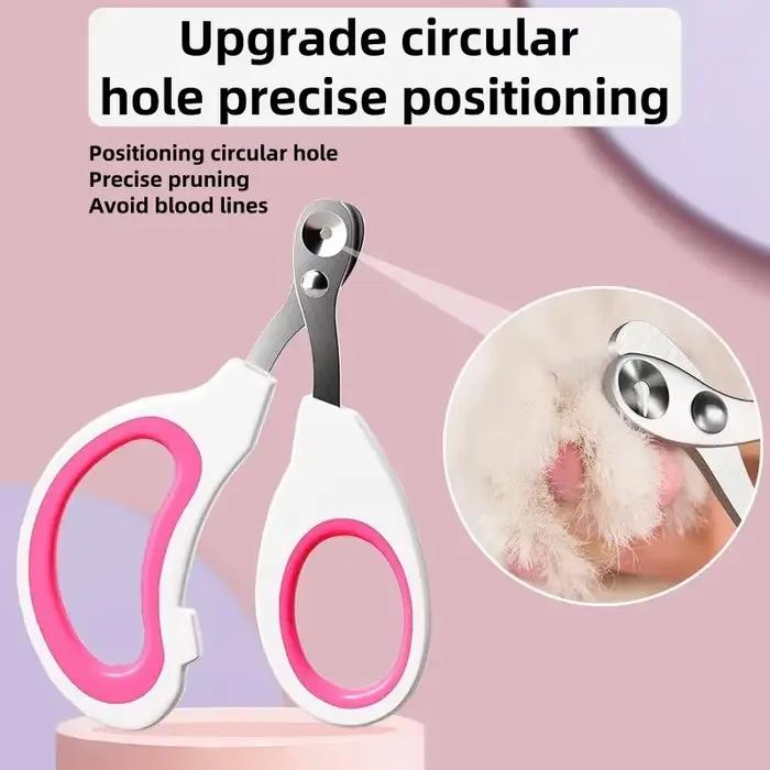 Coupe-ongles professionnel pour animaux de compagnie, pour petit chat, chien, en acier inoxydable, c