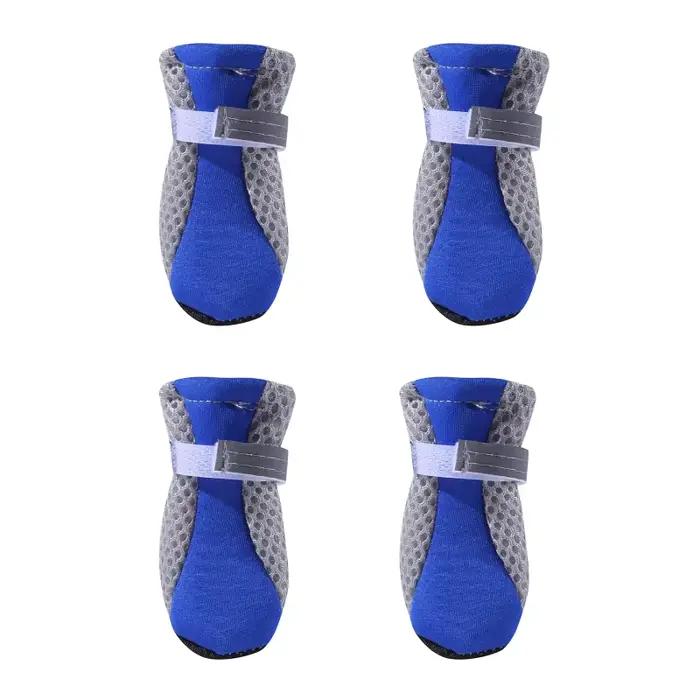 Chaussures respirantes coordonnantes pour animaux de compagnie, bottes imperméables pour chien, prot