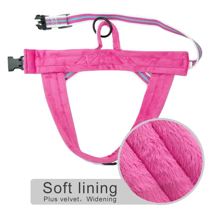 Harnais chaud pour chien, gilet d'hiver pour chien, doux et rembourré, harnais d'entraînement pour a