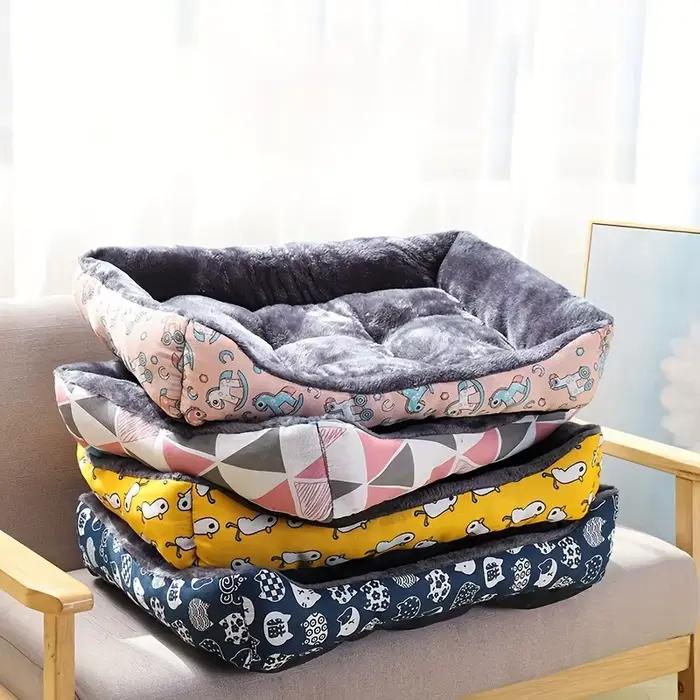 Lit pour chien, canapé, tapis d'hiver, produits pour animaux de compagnie, accessoires pour chiens,