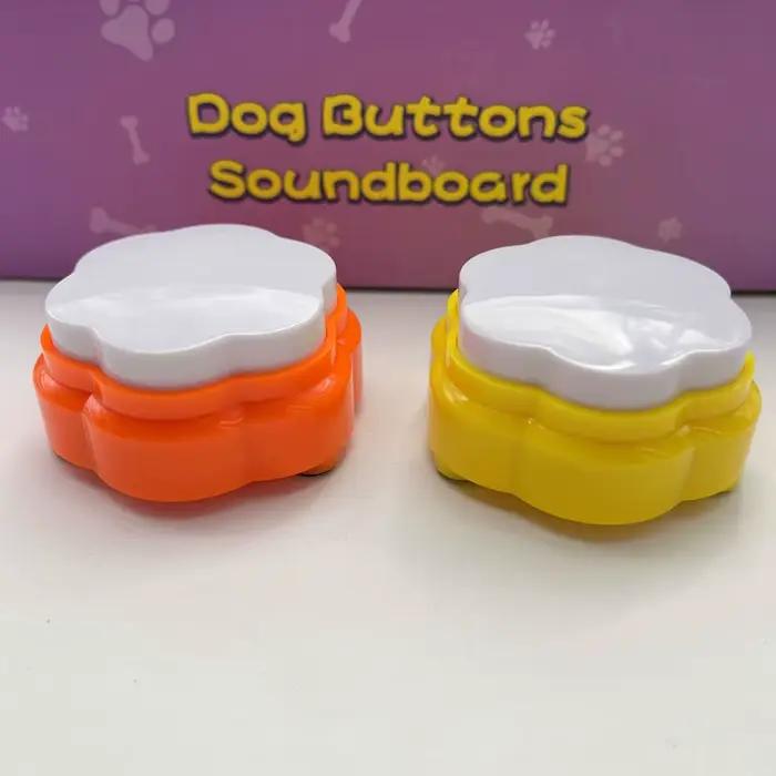 Bouton vocal pour animaux de compagnie, bouton de Communication pour chien, entraînement pour chiens
