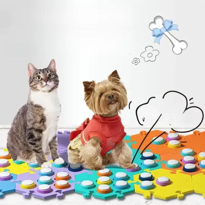Bouton de conversation pour chien, boutons de Communication pour animaux de compagnie, enregistreur