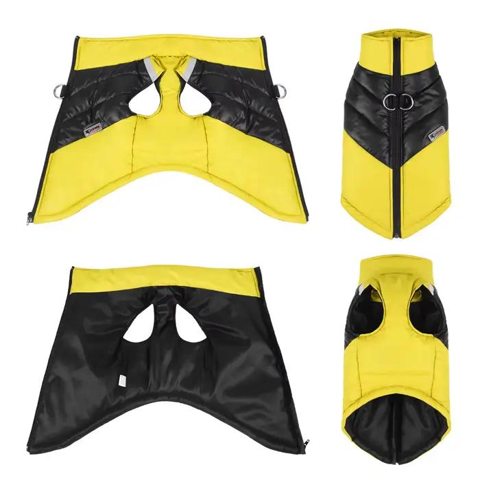 Vêtements d'hiver imperméables pour chiens, veste chaude en coton pour animaux de compagnie, gilet p