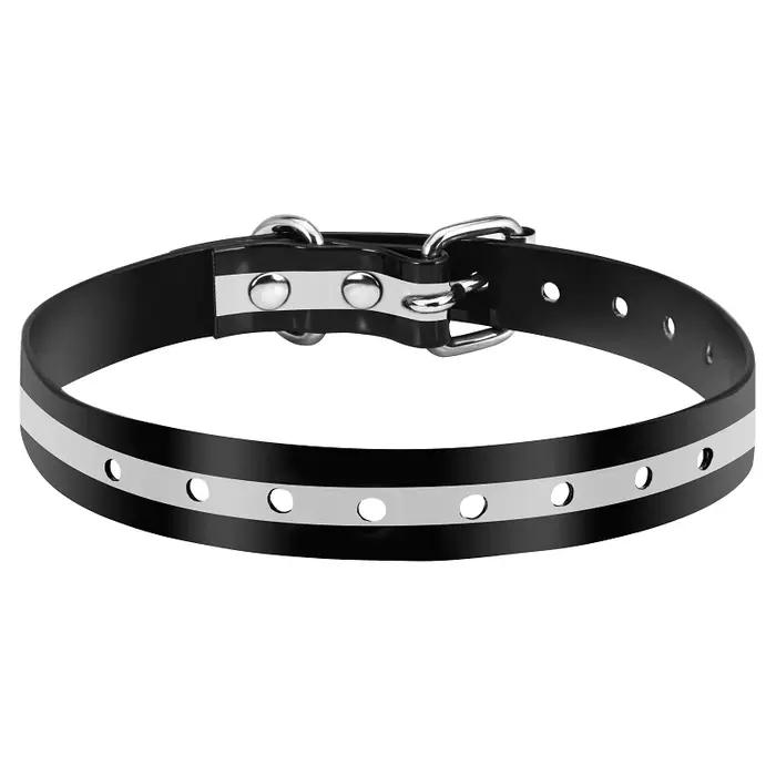 Collier réfléchissant jaune en TPU pour chien, colliers pour animaux de compagnie, pour petits, moye