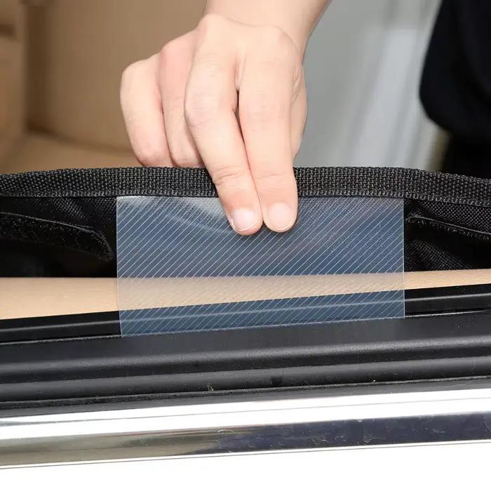 Couverture de porte de voiture pour chien, 2 pièces/paquet, tapis de Protection imperméable en tissu