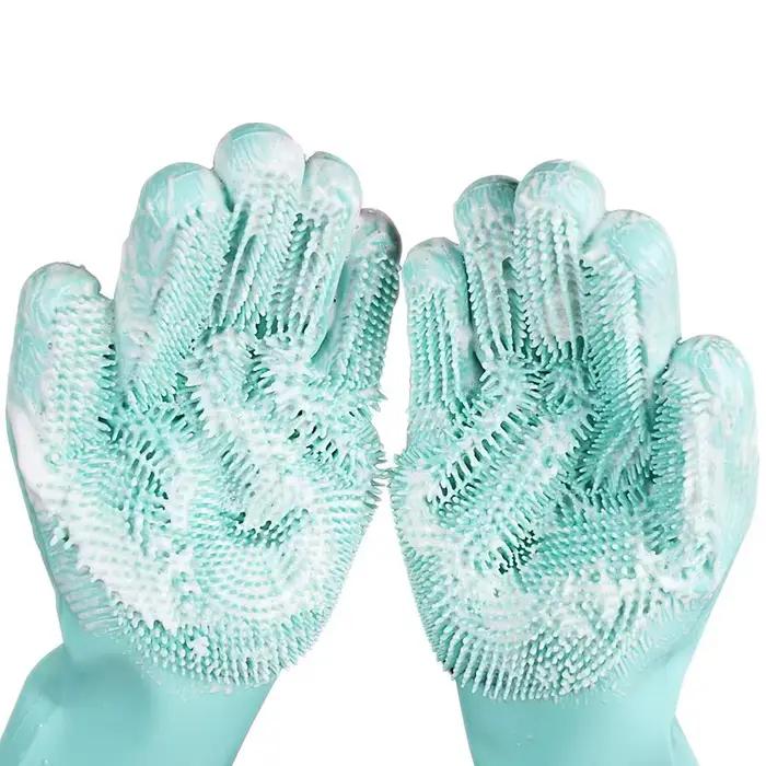 Gants de nettoyage de toilettage pour animaux de compagnie, pour chien et chat, shampoing de bain, é