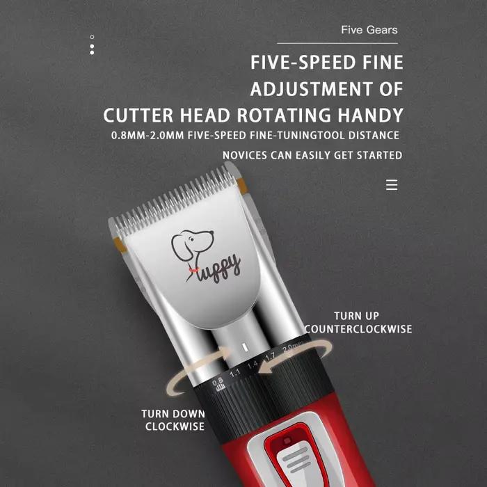 Tondeuse à cheveux pour chien, ensemble de rasoir électrique pour toilettage de chiots et de chats,