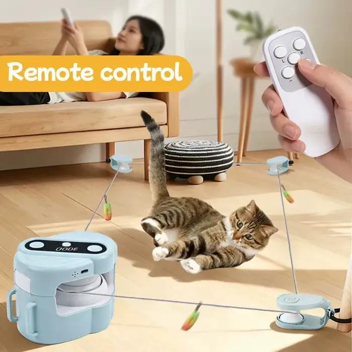 Jouets interactifs pour chats