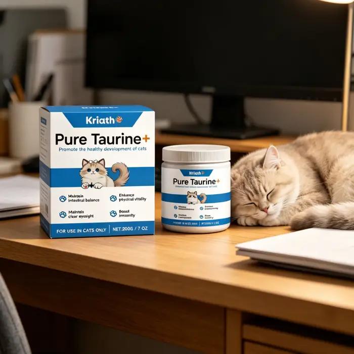 Poudre de Taurine Pure Kriath pour chats