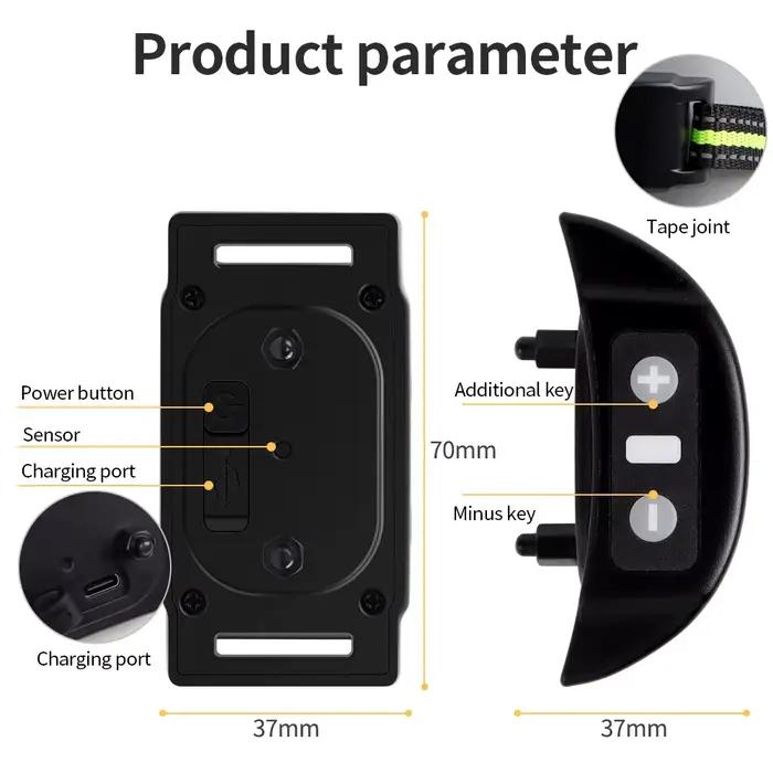 Collier anti-aboiement automatique pour chien