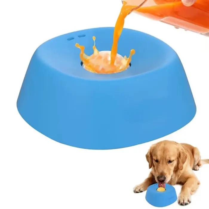 Bol à lécher interactif antidérapant pour animaux de compagnie – Conçu spécialement pour les chats et les chiens