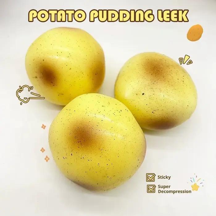 Jouet sensoriel souple en forme de pain de pomme de terre/pain flottant