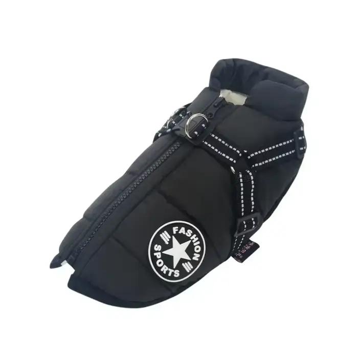 Grande veste pour chien avec harnais