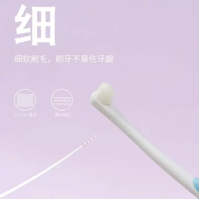 Brosse à dents à tête ronde pour chien