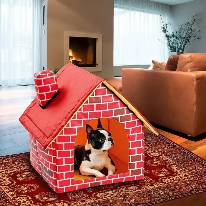 Chenil pliable petit chien chat