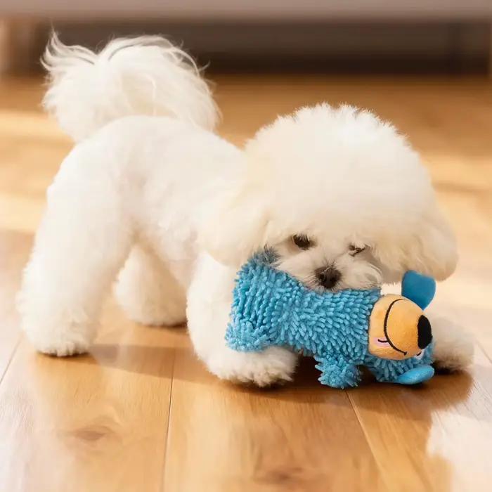 Vadrouille pour chien, jouet couineur intégré