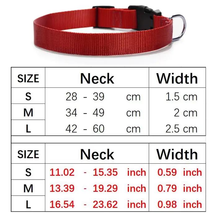 Collier de chien personnalisé pour animaux de compagnie