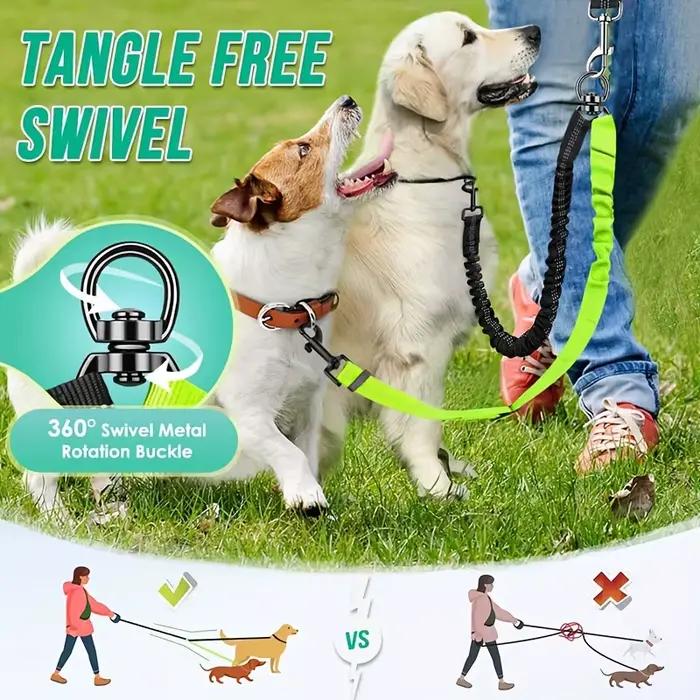 Laisse double pour deux chiens Two Dogs Outing Specia