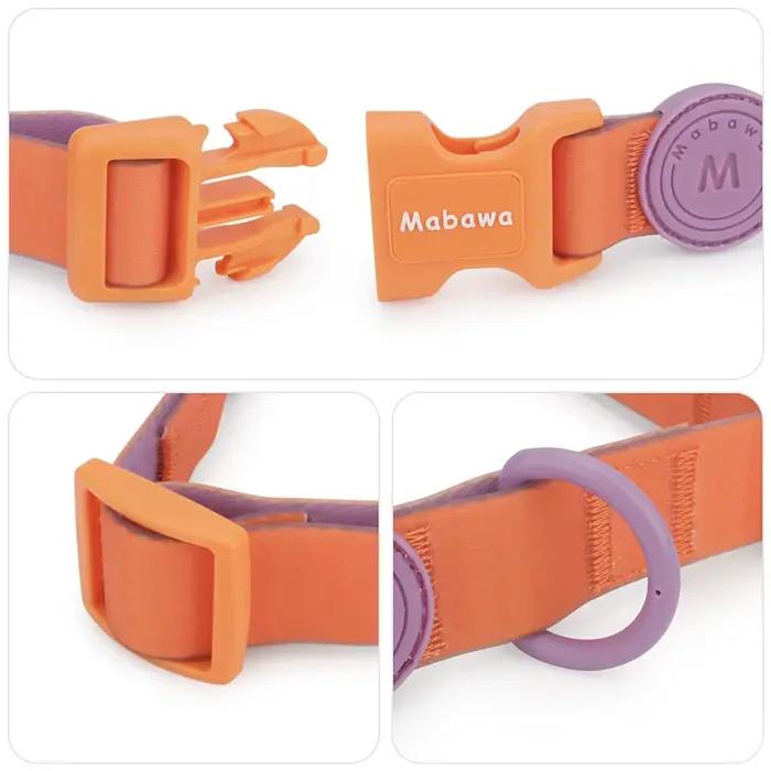 Collier pour petit chien couleur Macaron