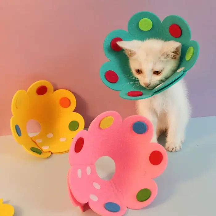 Cône de cou pour animaux de compagnie anti-morsure et anti-léchage: collier de protection pour chiens et chats