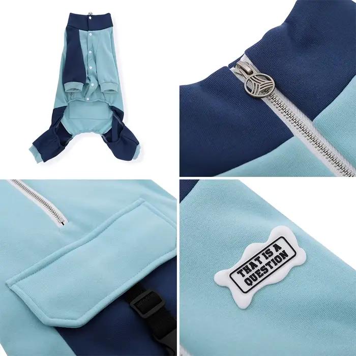 HOOPET sport chien veste quatre pieds vêtements pour chiens Labrador Retriever Golden