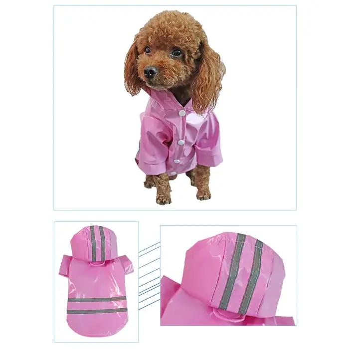 Manteau imperméable réfléchissant pour chien