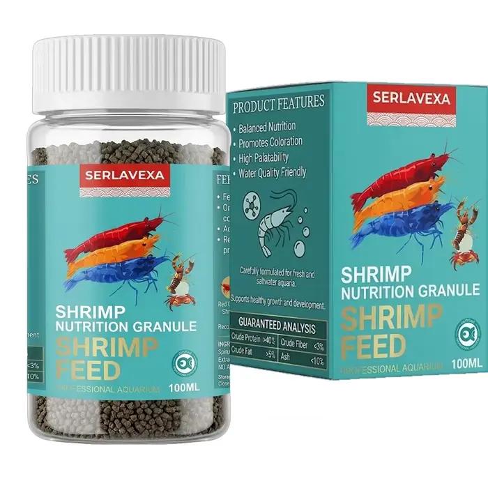 Aliment pour crevettes SERLAVEXA 100ml - Granulés nutritionnels de qualité supérieure