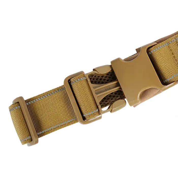 Harnais tactique anti-traction pour chien - Nylon 1000D réglable pour grands chiens