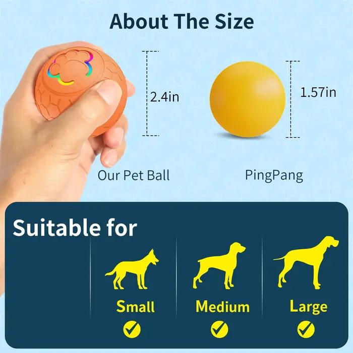 Balle intelligente en Y pour chien