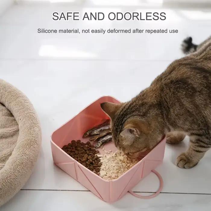 Bol pour chien, bols pliables pour animaux de compagnie