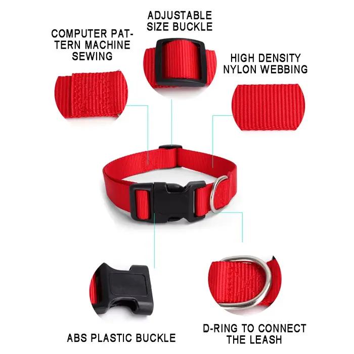 Collier de chien personnalisé pour animaux de compagnie