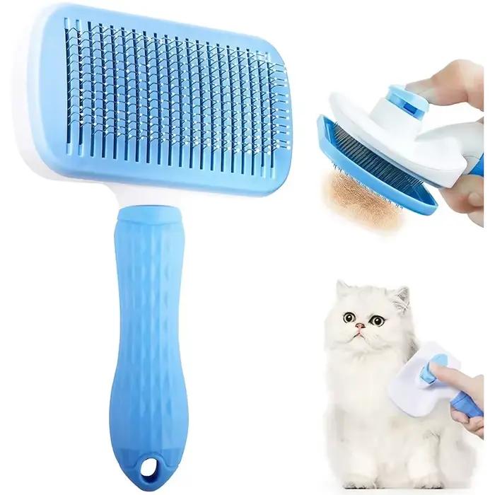 Brosse de toilettage pour animaux à poils longs (chiens et chats)