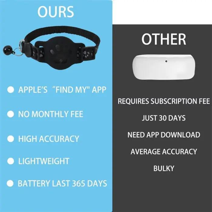 2 types de traceurs GPS intelligents multifonctionnels pour animaux de compagnie