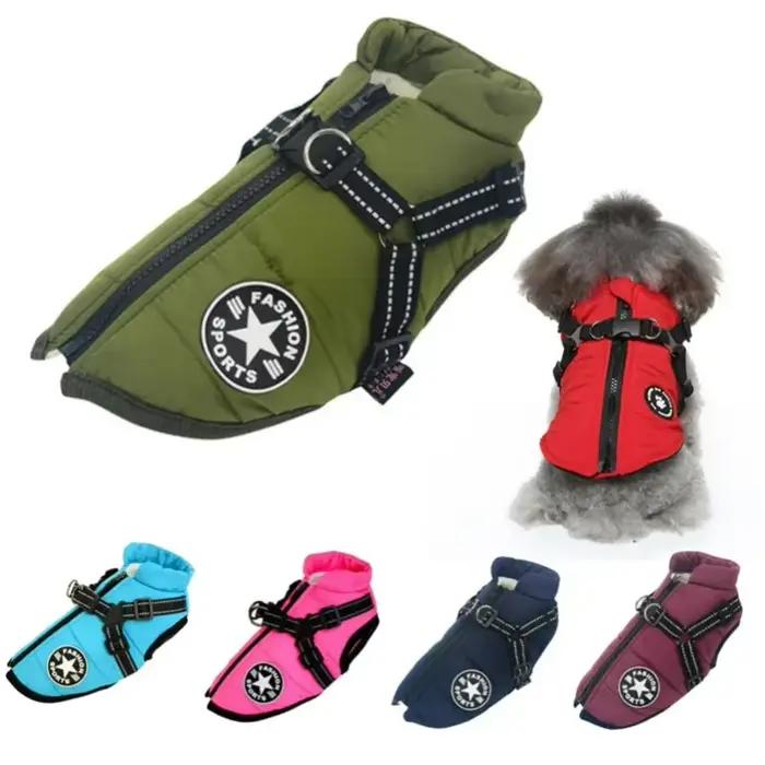 Grande veste pour chien avec harnais