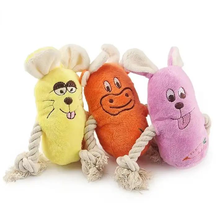 Jouet à mâcher grinçant pour petits et grands chiens