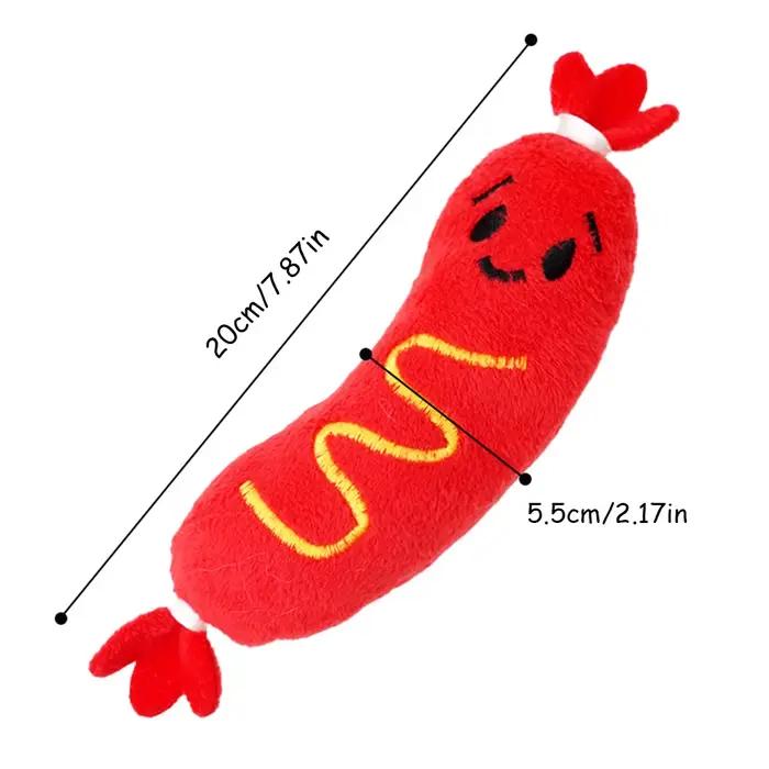Jouets en peluche grinçants pour animaux de compagnie