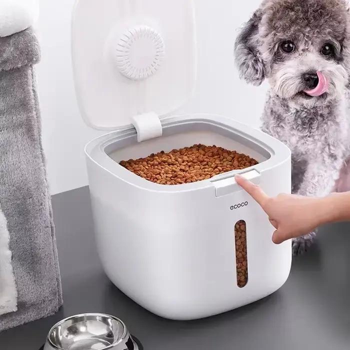 Conteneur de stockage des aliments pour chiens de compagnie