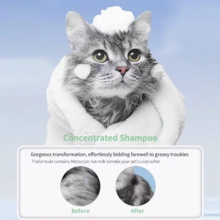 Shampoing apaisant pour animaux de compagnie