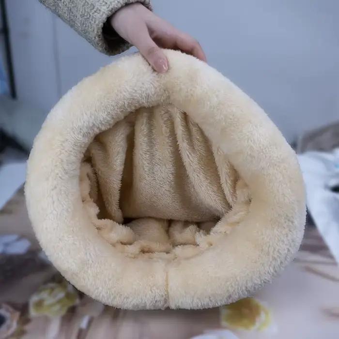 Sac de couchage pour chat d'automne et d'hiver