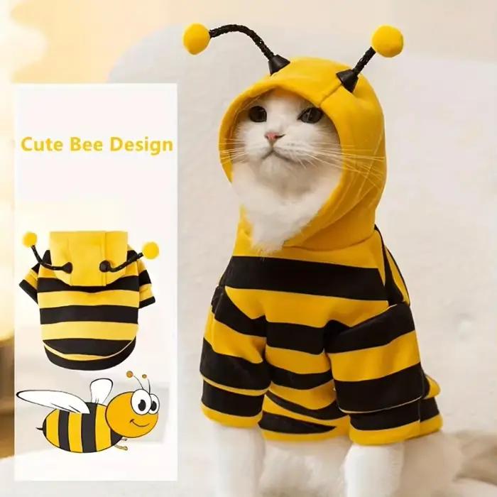 Vêtements pour animaux de compagnie Bee Pet : Manteau