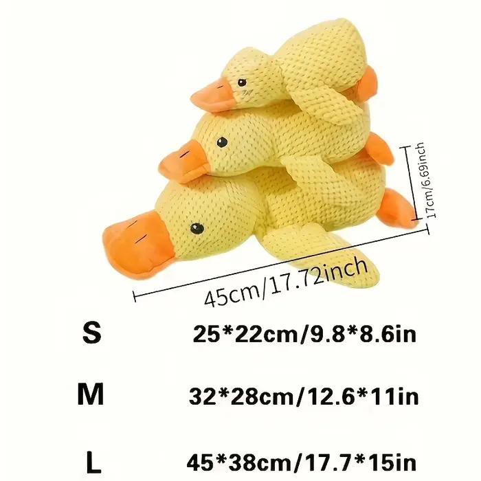 Jouet à mâcher en forme de canard pour chiens et chats