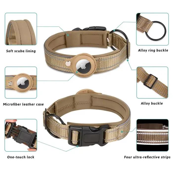 Collier de chien imperméable et Anti-perte
