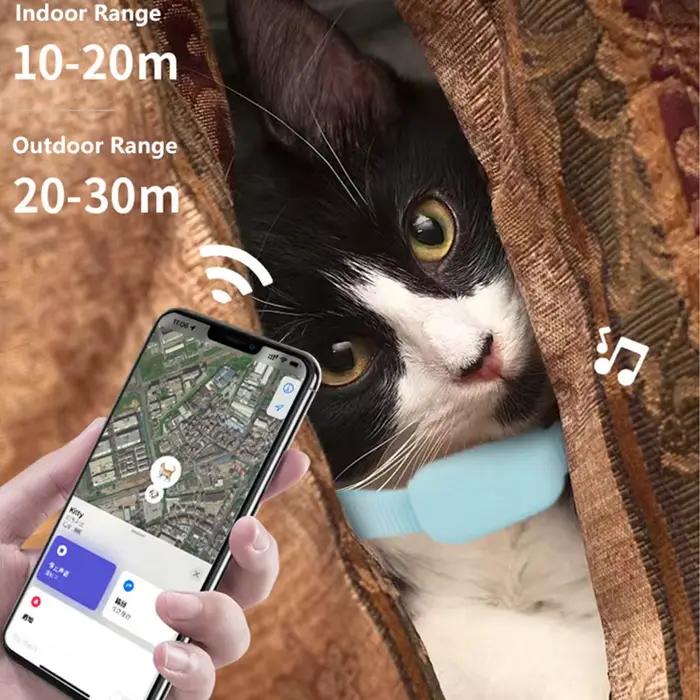 Traceur GPS étanche pour animaux de compagnie - Localisateur pour chiens et chats