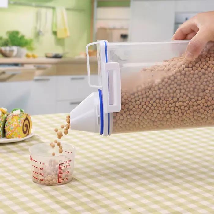 Récipient de stockage d'aliments pour animaux de compagnie de qualité supérieure avec joint hermétique