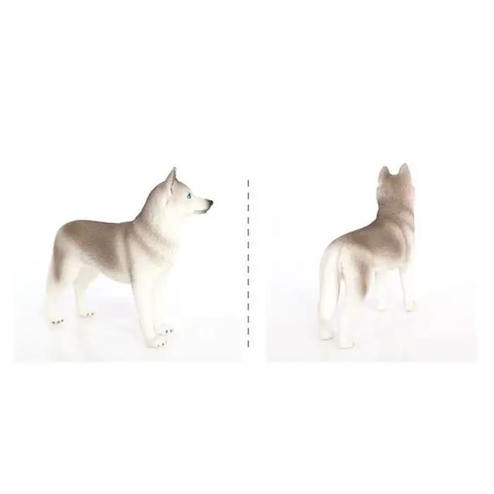Statue Miniature mignonne de chiot Husky de sibérie